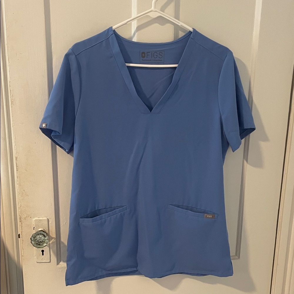 Figs Women's Ceil blue set